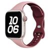 Тонкий силиконовый ремешок для Apple Watch 11 10 46 мм Ultra 3-2 49 мм серии 9-8-7 41 мм 45 мм 44 мм спортивный браслет iWatch 4 6 5 SE 3 ремешок