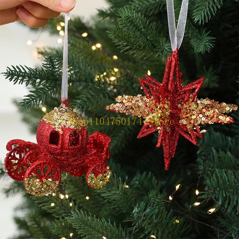 Multiple Use Snowflake Window Ornament Nontoxic Shatterproof Acrylic Glittering Decors For Christmas Home Office top sale