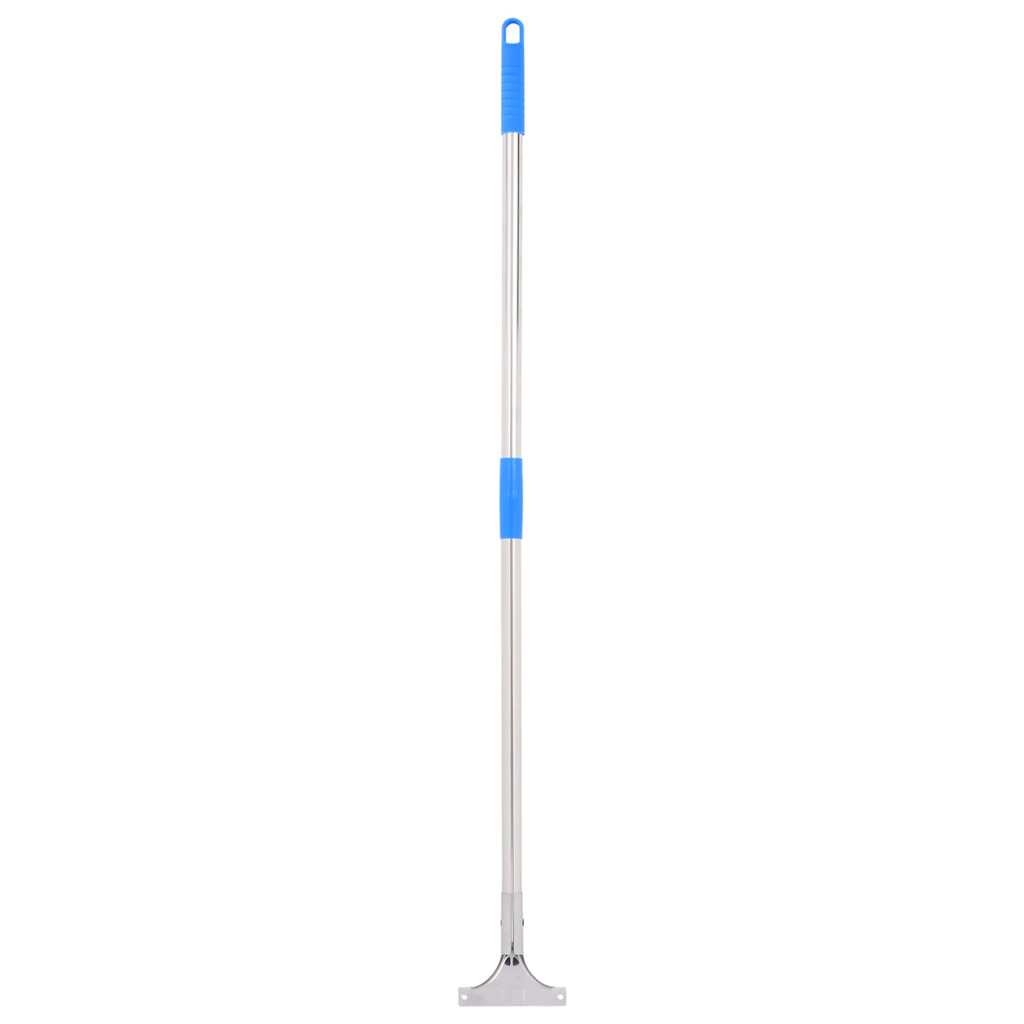 Vidaxl Podłogowa Ściągaczka Do Wody, 55X119,5 Cm, Stal I Guma