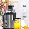 Powerful Centrifugal Electric Juicer Machine 3" Big Mouth Fruits And Vegetable Juice Extractor 2Speeds Mixer Blender With Bottle