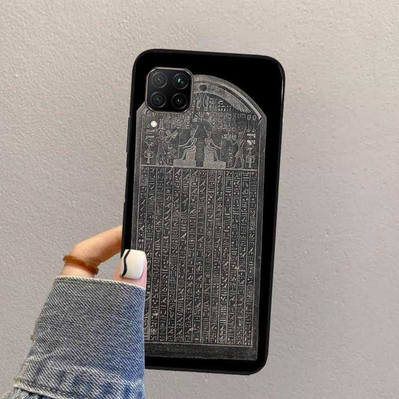 Ancient Egypt Cuneiform For Huawei Nova 10 9 SE 8i 11i 12i 12s Y60 Y61 Y70 Y90 Y72 Y73 Y91 P60 Pro P40 P30 Lite Case