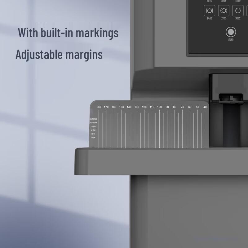 Deli GB505 Automatic Financial Binding Machine CN plug (adapter included)