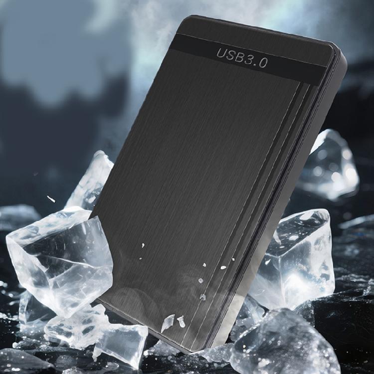 Тонкий портативный кейс для жесткого диска, интерфейсы USB 3.0, поддержка 2.5" SSD и механических дисков, ударопрочный корпус