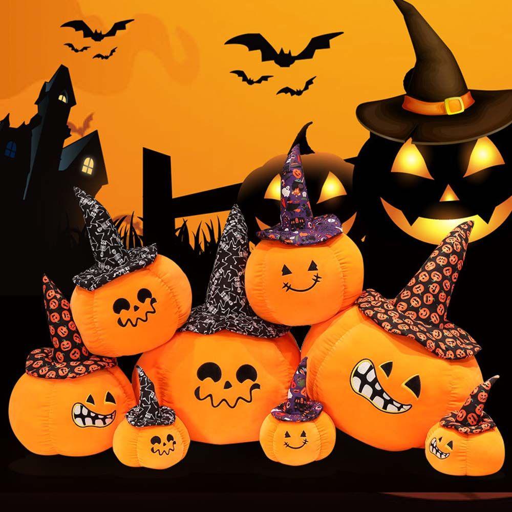 Pumpkin Doll Pumpkin Halloween Pumpkin Stuffed Toys Plush Doll Pumpkin Plush Toy Plush Cushion