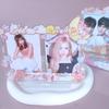 Spin Photocard Frame INS Card Sleeve New Card Display Stand For Fans