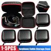 1-5 шт. Чехол для наушников, Коробка для хранения наушников, Чехол для зарядного кабеля, Сумка для переноски проводных наушников для BA10 AS10 ES4 KZ CAA