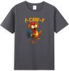 F Caw F Rooster Funny Bird Fcawf Chicken Whisperer Fawk Off Tshirt