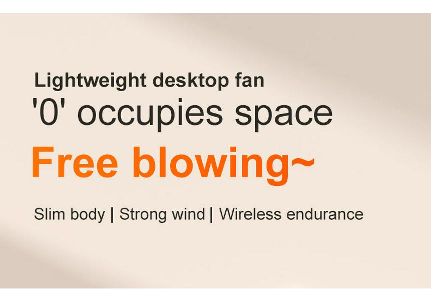 Dual-Head Oscillating USB Fan for Desktop, Dormitory, and Office with High Wind Power and Brushless Technology