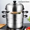 SUPOR 304 Stainless Steel Steamer Pot