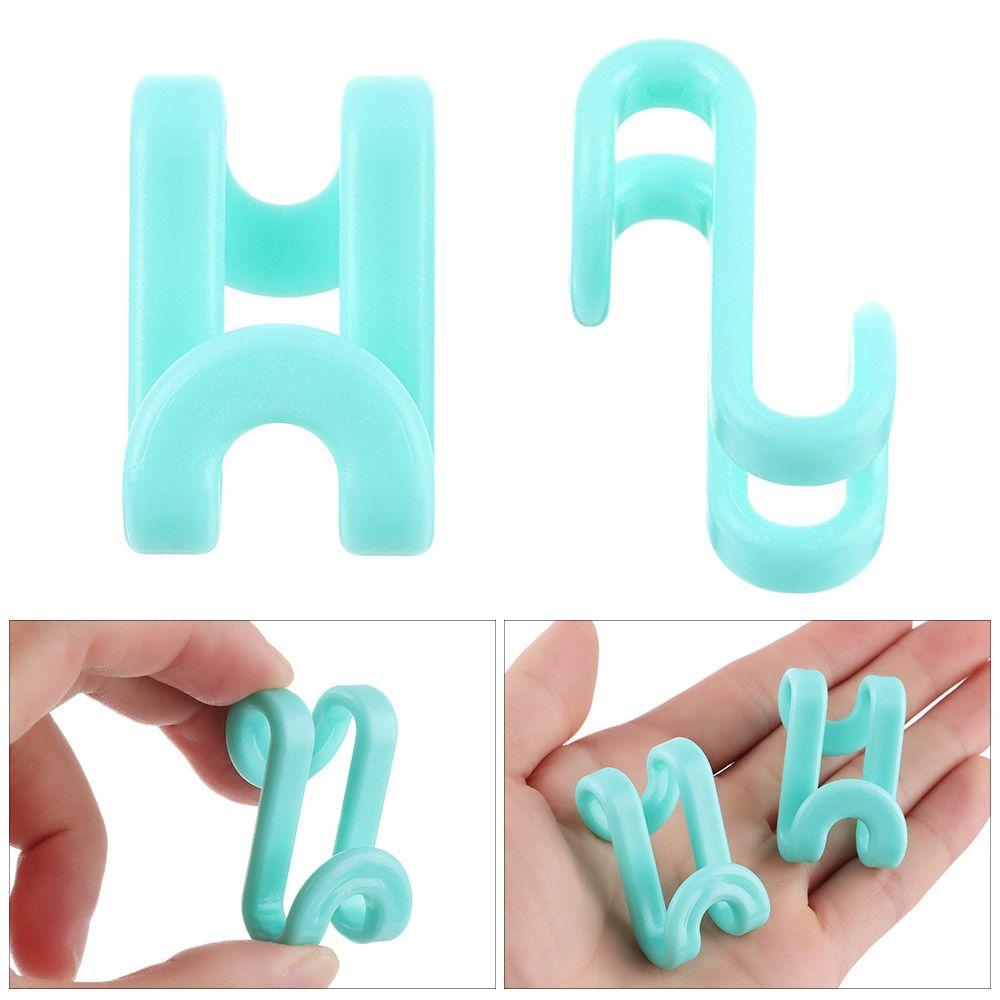 Держатели и вешалки S-образный крючок Мини вешалка для одежды Соединитель органайзера для шкафа Каскадный крючок