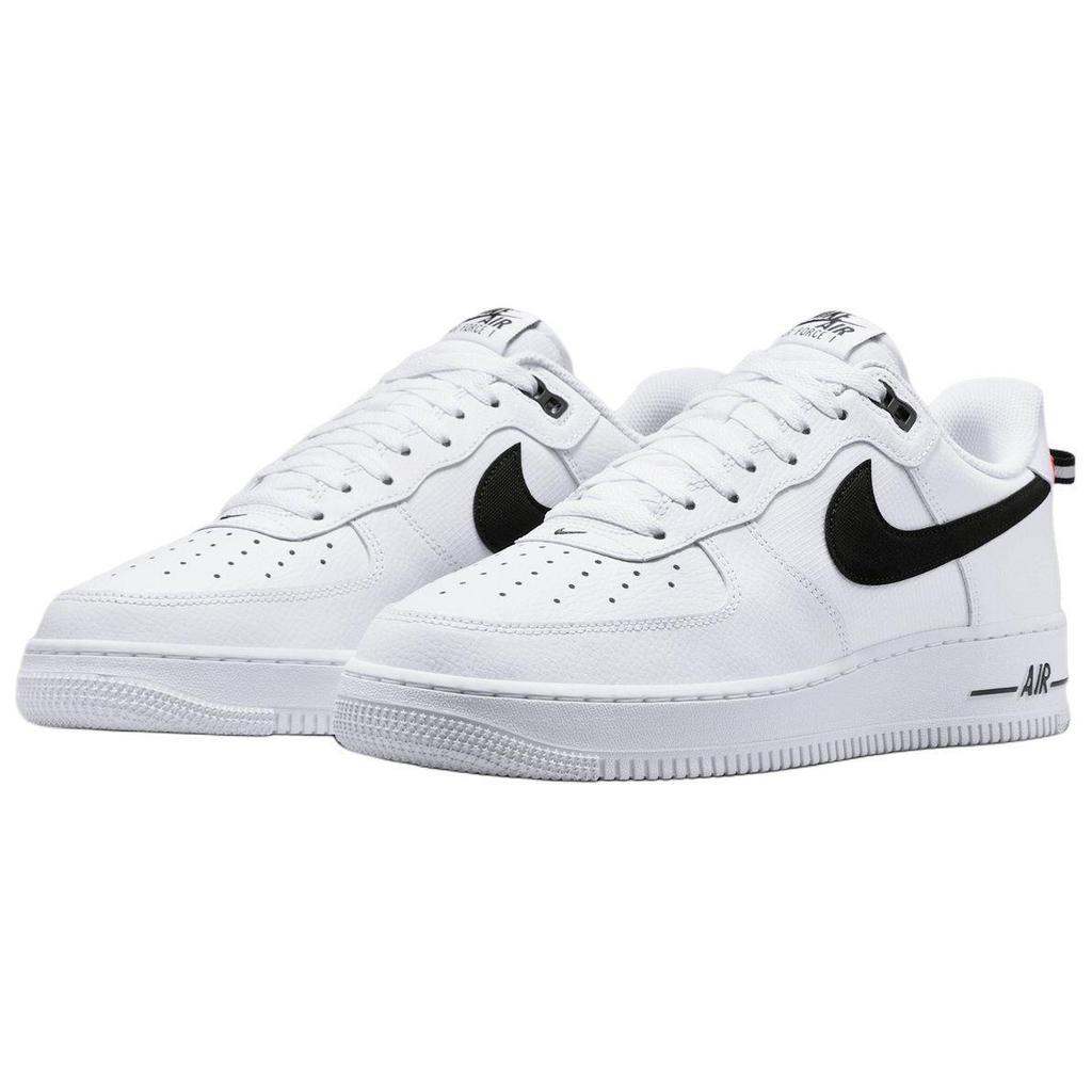 Nike Кроссовки унисекс Air Force 1 07 LV8 Белые Черные Ярко-малиновые HV9509-100