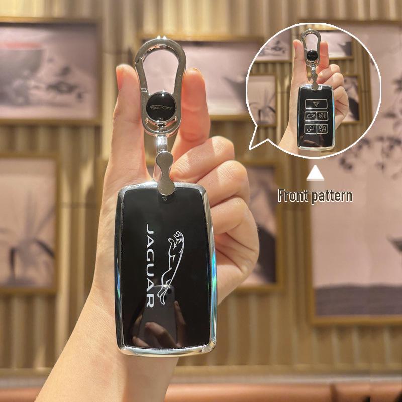 Стильный чехол для ключа Jaguar XFL/XEL/F-Pace/F-Type/E-Pace/XE с пряжкой для женщин