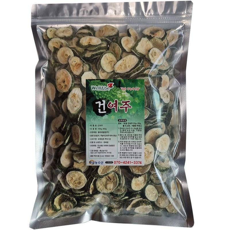 Haenam Agro-Fisheries pesticide-free 2024 hat dried bitter melon, 400g, 1 piece