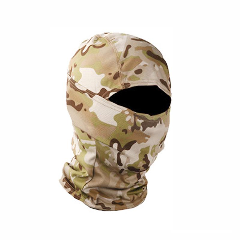 Военная камуфляжная Балаклава, уличная Велоспорт, рыбалка, охота, защитный капюшон, армейская тактическая маска для головы, чехол