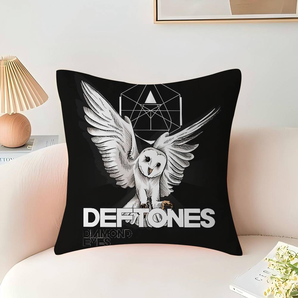 Deftones Музыка Персонализированная Наволочка Детская Спальня Дикая Вечеринка Декор Наволочка Детский День Рождения Подарок на Вечеринку