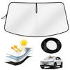 AUTO SPEC Front Sunshade for Honda New Vezel RV Blackout Front Designed for April 2021 and UV Sun Heat Easy Installation and Includes Storage Interior