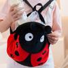 Насекомое Семиточечная Божья Коровка Рюкзак Плюшевая Игрушка Кукла Жук Кукла Детская Сумка Тряпичная Кукла