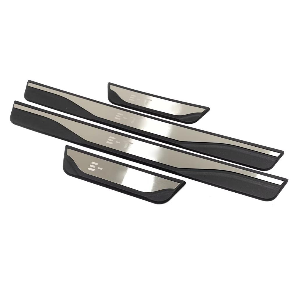 Car Accessories For Renault E-tech 2024 Door Sill Scuff Plate Pedal Trim Auto Interior Parts Threshold Protection Stickers