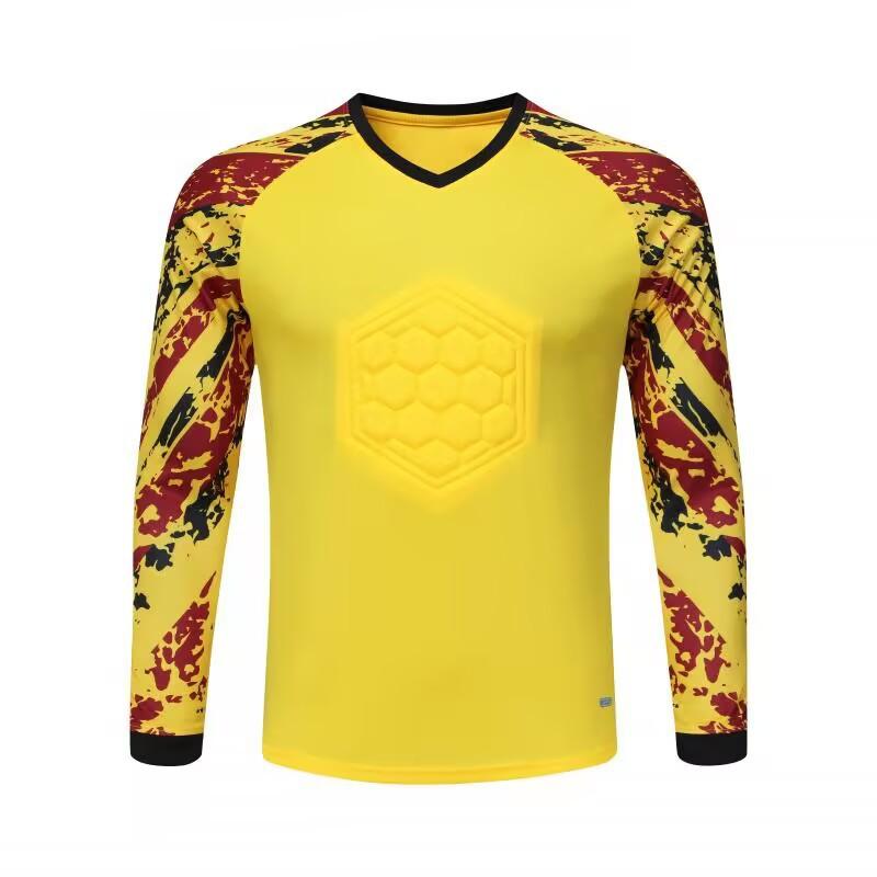 Adult Goalkeeper Training Kit With Impact Protection Soccer Practice Breathable Uniform Set Men Women