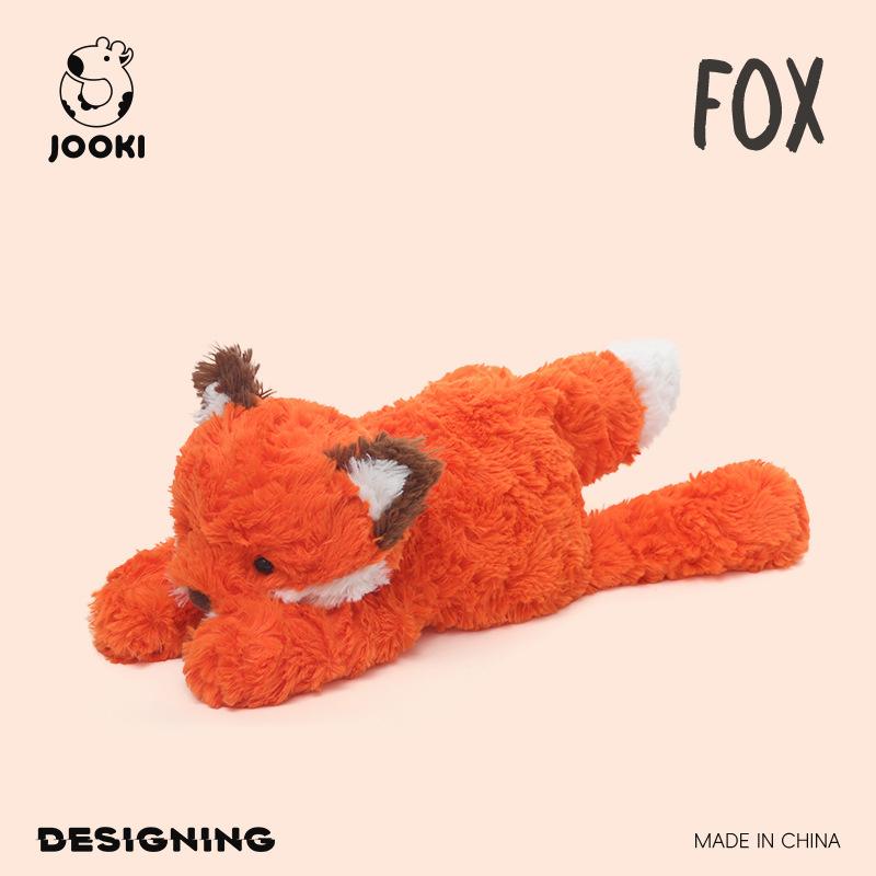 Мягкая игрушка «Лиса» — ультрамягкая мягкая игрушка, подушка для сна и подарок на день рождения для детей