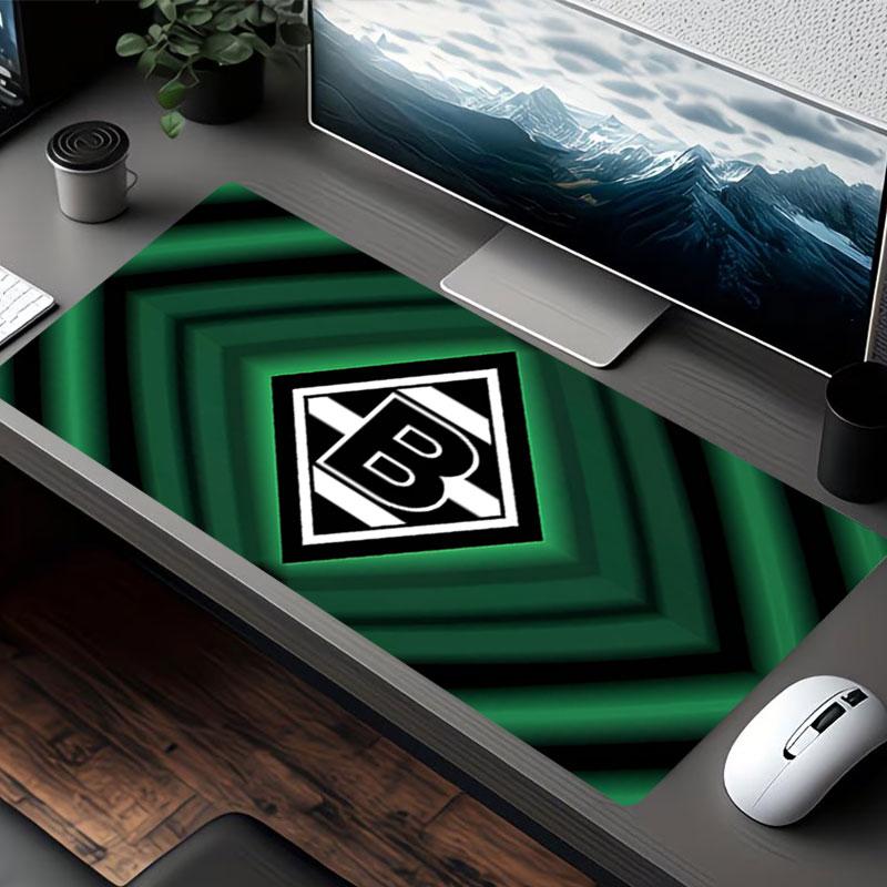 Borussia Monchengladbach Print Mouse Pad, for Keyboard Pad Laptop PC Mat for Office Home Use, Desk Decor, Perfect Birthday Gift for Gamers