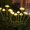 Solar Mushroom Stake Lamp Outdoor Garden Night Light Solar-powered Waterproof Automatic Light Sensor Lights for Patio Pathway