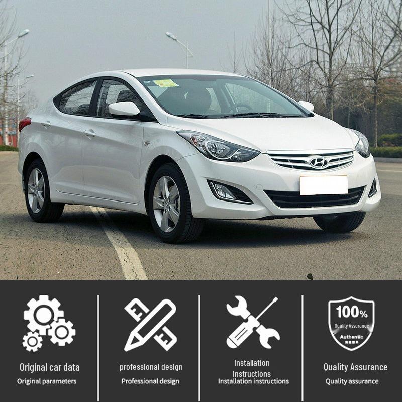 Накладка на рамку передней противотуманной фары Hyundai Elantra 12-го поколения