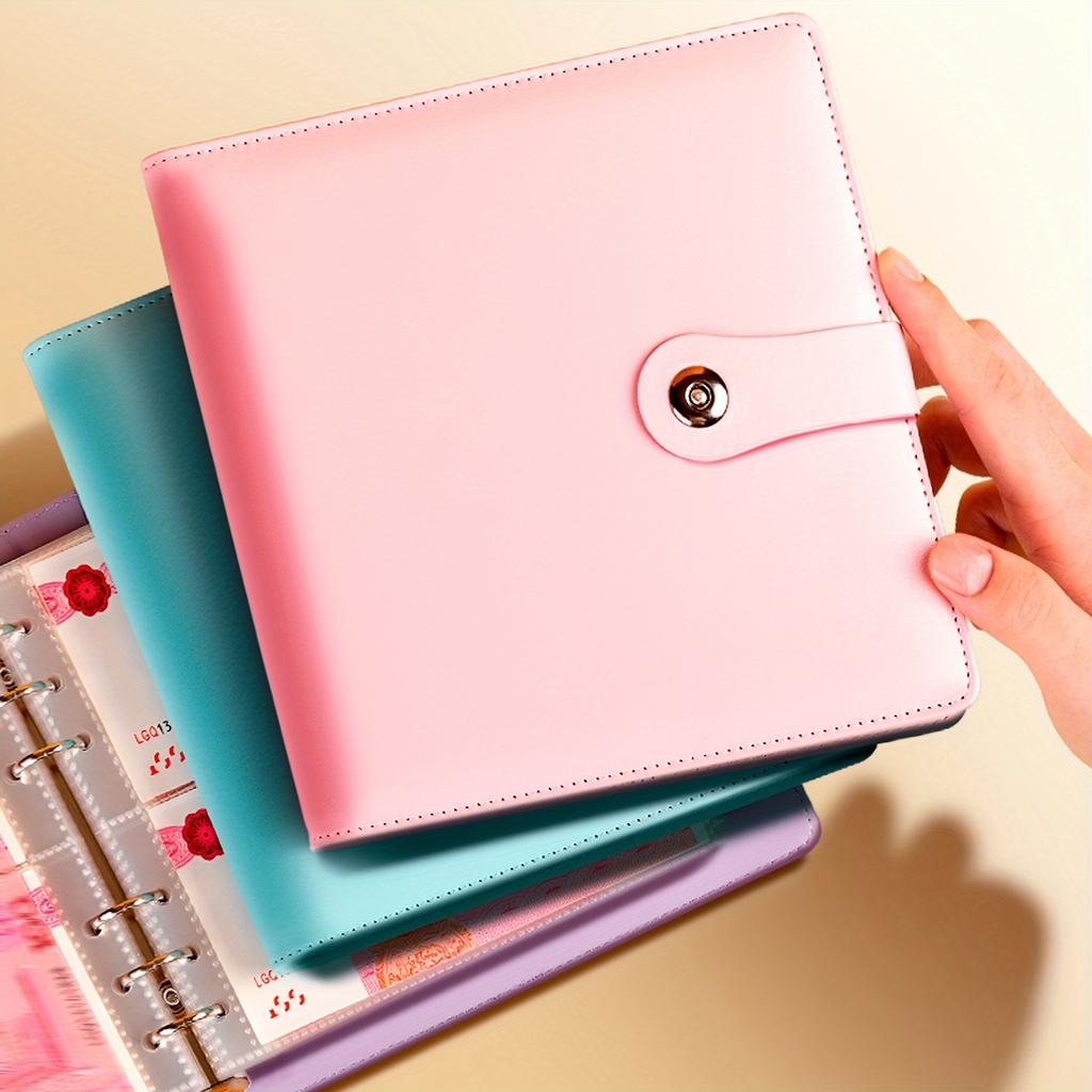 Сберегательная тетрадь большой вместимости, вмещающая 200 банкнот, сумка для группировки бюджета, челлендж по накоплению денег, сумка для группировки денег