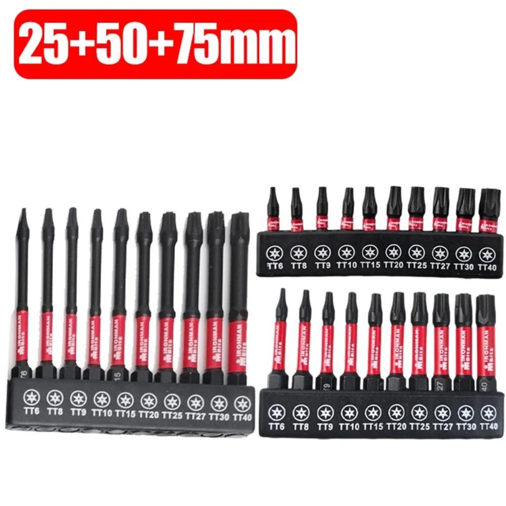 S2 Steel Impact Screwdriver Bits Batch Head Electric Drill Bit Driver For Electric Drill