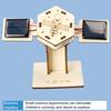 45659 Sets DIY Solar Artificial Satellite Model Kit Educational Handmade Wooden Puzzle Satellite