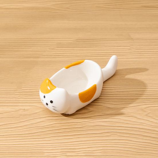 Миска для соевого соуса в форме кошки Мини-соусница Милая керамическая тарелка для масла соли уксуса суши масла чили джема приправ закусок