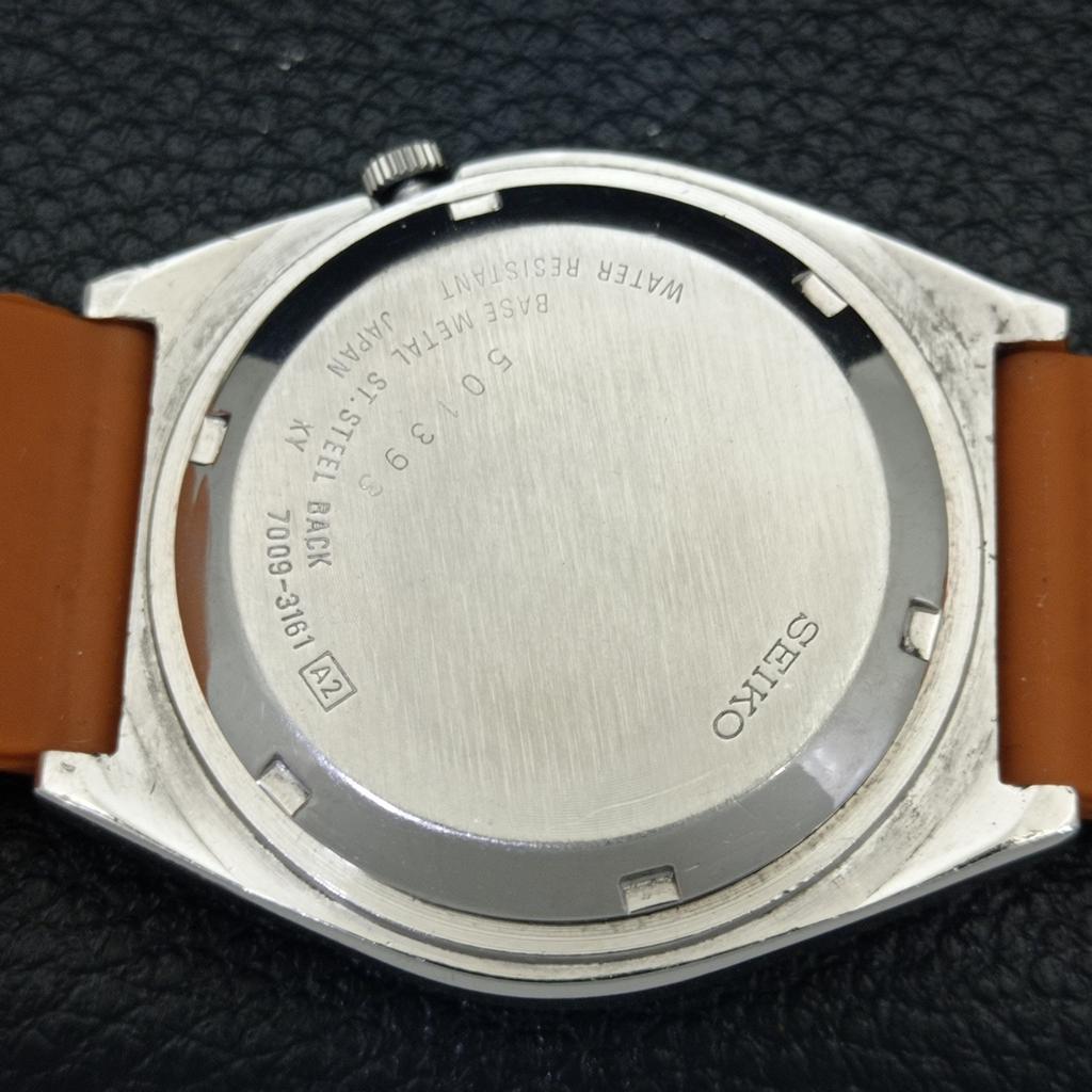 Б/У винтажные мужские часы SEIKO 5 AUTOMATIC 7009A из Японии с красным циферблатом a434978-2 R122-a434978