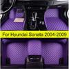 Автомобильные коврики для Hyundai Sonata 2004 2005 2006 2007 2008 2009 Коврики для ног Автомобильный ковер Чехол Аксессуары для интерьера