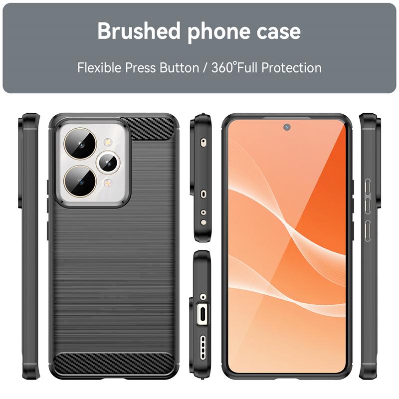 Чехол для Realme 15 5G Для Realme 15 Realme 15 Pro 5G Чехол Funda Противоударный Матовый ТПУ Нескользящий Защитный Чехол для Задней Панели Телефона