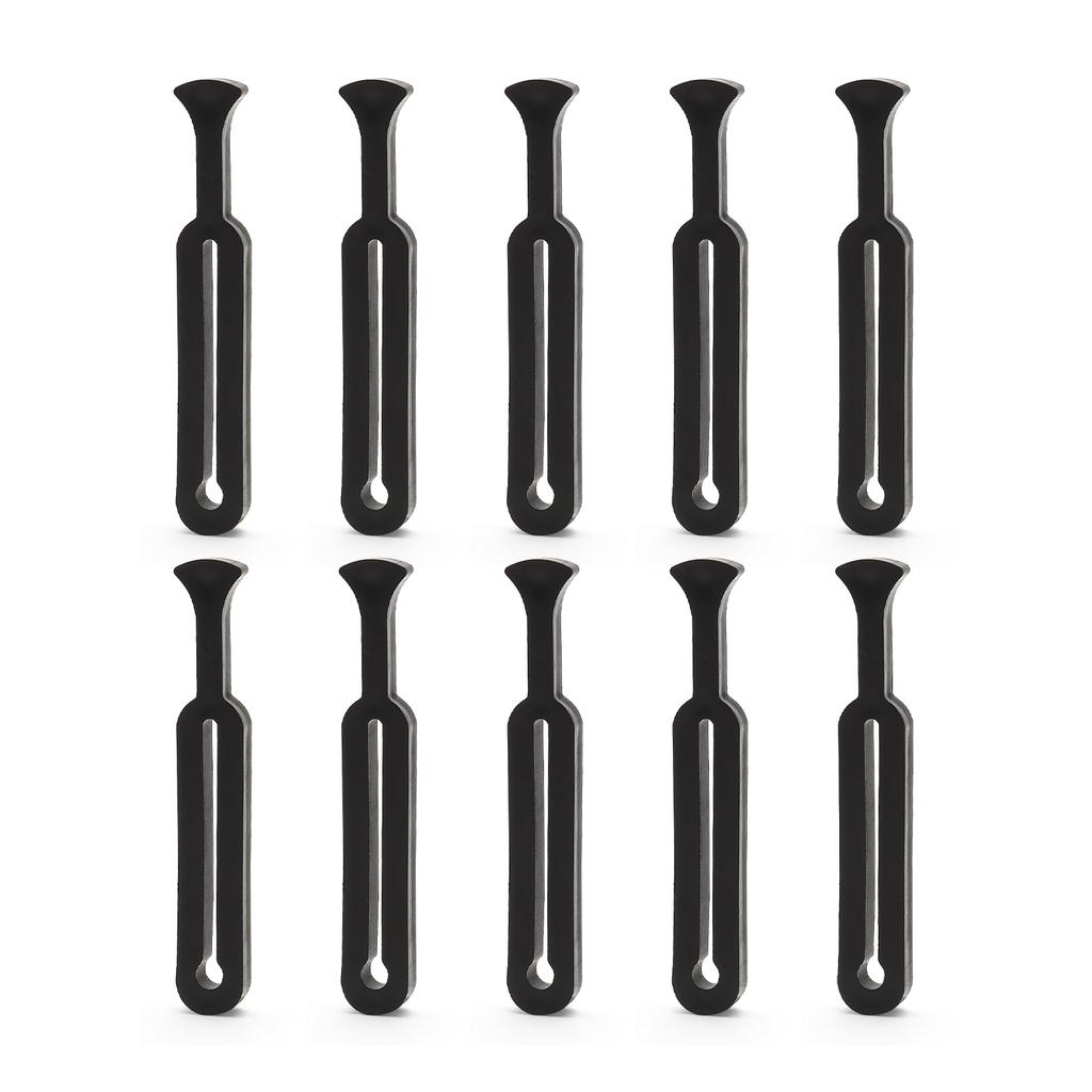 10x Fixed Windshield Rubber Strap O-Rings Gasket For Polaris 5410970,5410387 Ski-Doo 572-0328-00 Yamaha 8K4-77223-00
