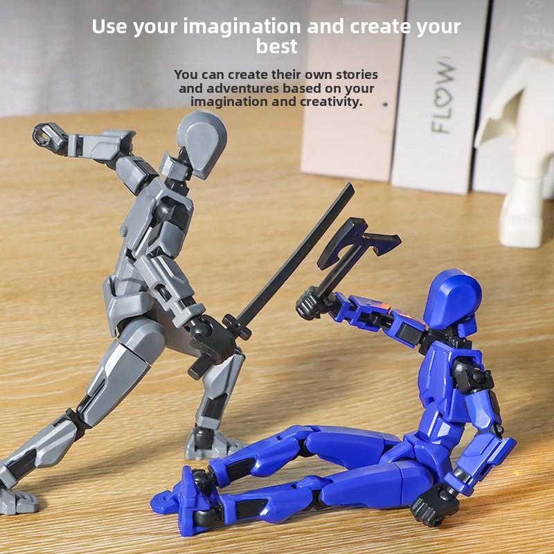 Фигурки Лаки 13 с подвижными суставами для детей, сборные модели для снятия стресса, игрушки для возраста 7-14 лет