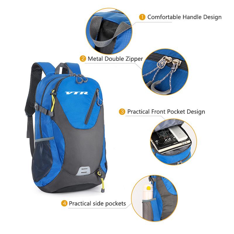 Для HONDA VTR1000 VTR 1000 SP-1 SP1 SP-2 FV FW FX FIRESTORM VTR1000F Мотоциклетный дорожный рюкзак для езды на велосипеде Хранение багажа