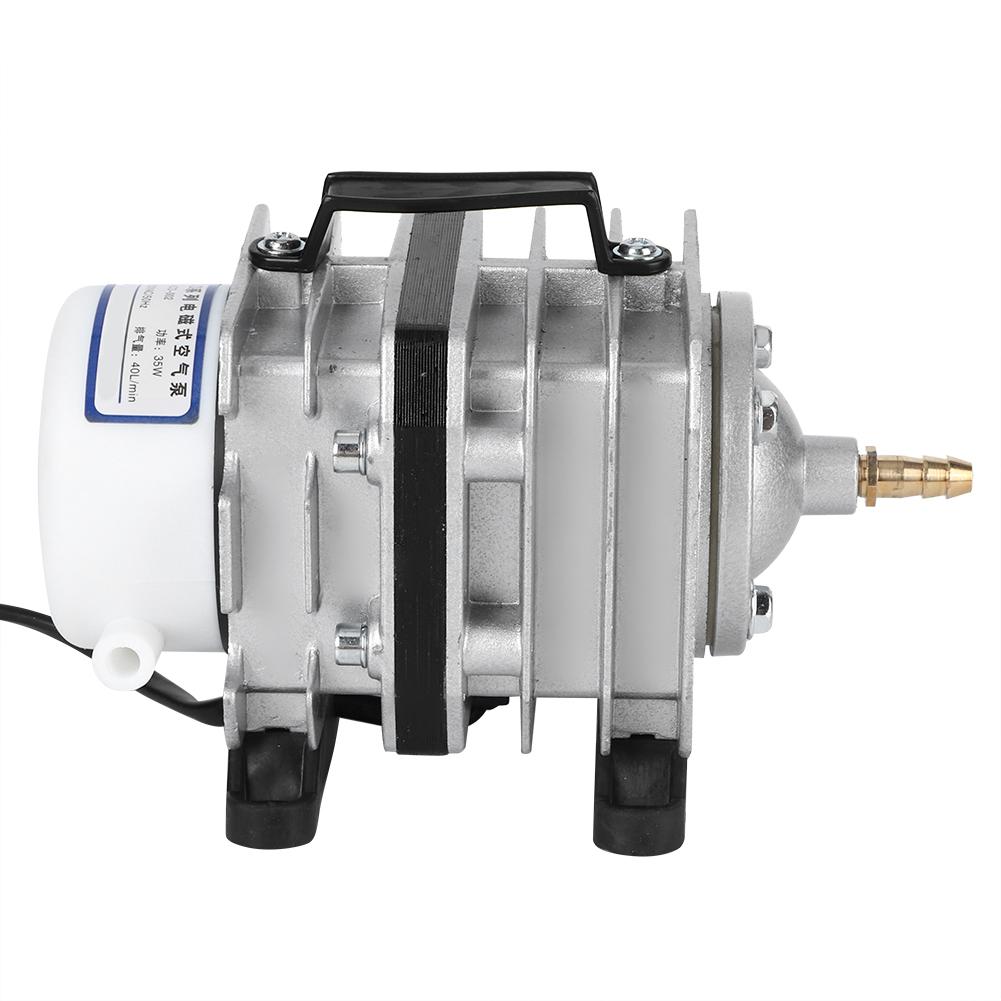 Электромагнитный воздушный насос из алюминиевого сплава для аквариума, увеличения содержания кислорода в пруду, кислородный насос для выращивания растений