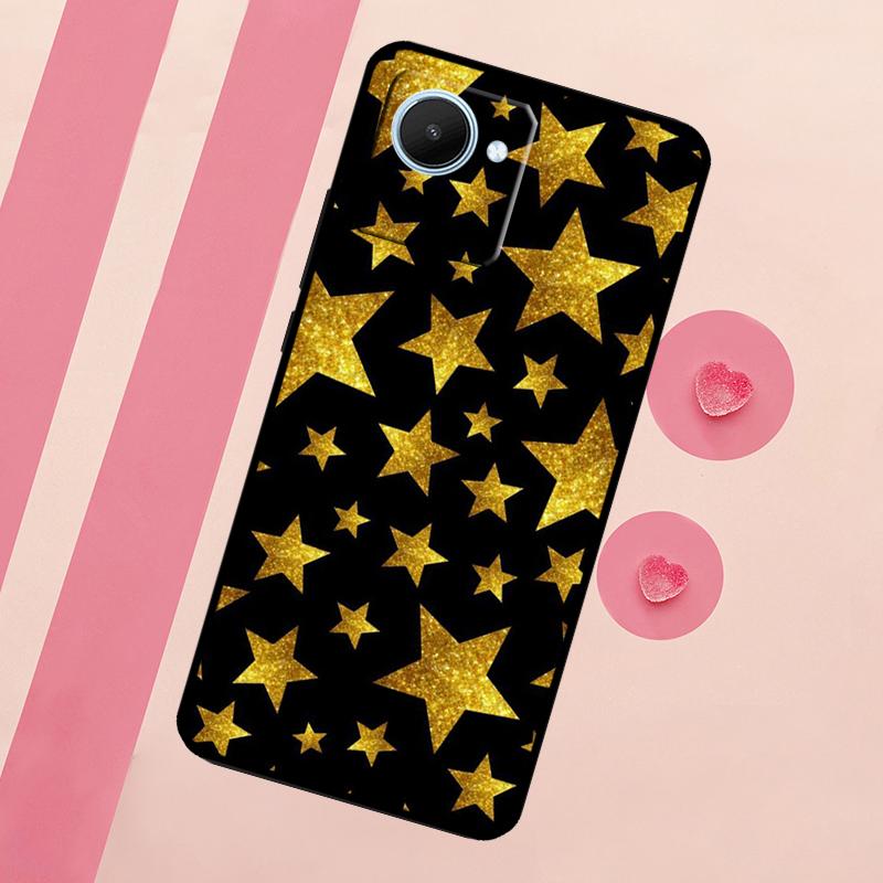 Stars Colourful Case For Realme 11 Pro Plus 10 9 GT Neo 5 3 3T C11 C15 C25s C21Y C30 C31 C33 C35 C53 C55