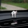 1 шт. Реалистичная фигурка котенка, милый кошачий орнамент для приборной панели автомобиля, подоконника, аксессуары для декора салона автомобиля