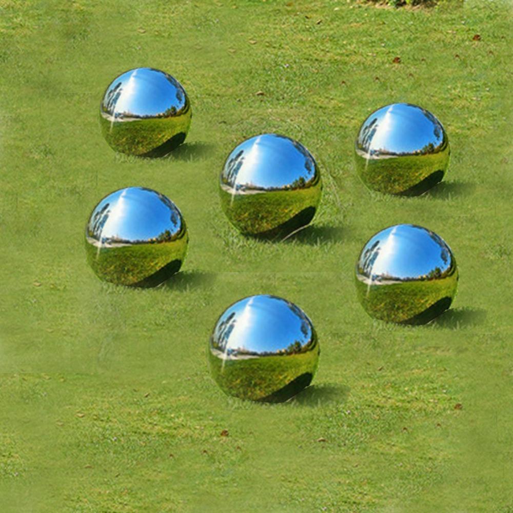 304 Stainless Steel Ball Mirror Hollow Ball High Gloss Sphere For Home /Garden/Malls Decoration