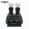 Vogek PS4 Controller Charging Dock For Playstation 4 PS4 PSVR VR Move PSVR VR Move Charger Station For PS MOVE Controllers