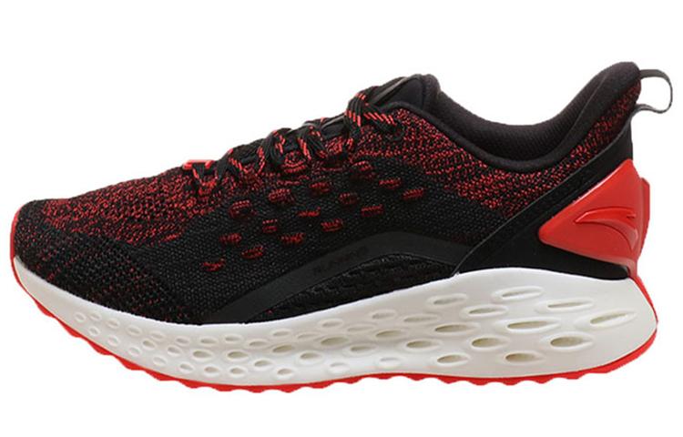 Women's Sneakers Anta Wormhole Technology Low top Running Shoes Women's Black Red