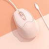 USB Wired Mute Mouse Type C USB Cable Ergonomic Mice Type C Wired Mouse  Desktop Notebook