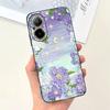 Case For Oppo Realme C67 4G RMX389 Phone Cases Black Cat Moon Night Soft Silicone Shockproof Back Cover For RealmeC67 4G Funda