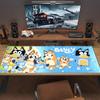 Bluey Cartoon Color Mouse Pad Large Gaming Table Cushion Non-slip Laptop Tablet Big Mousepad XXL Mat Mini PC Playmat With Lock edge