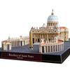 Базилика Святого Петра в Ватикане 3D Бумажная Модель Дома Papercraft Сделай Сам Искусство Оригами Здание Подросток Взрослый Ручная Работа Ремесло Игрушки QD-168