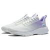 Li Ning YunQue Нескользящие Амортизирующие Износостойкие Низкие Беговые Кроссовки Женские Бело-Фиолетовые ARST026-2