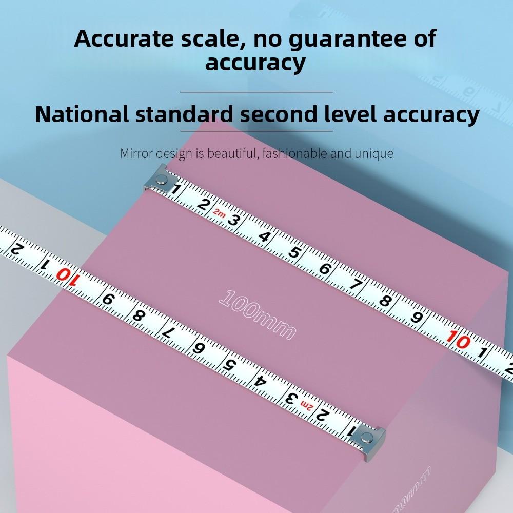 Retractable Measuring Tool Colorful Steel Tape Measure  For DIY Crafting and Sewing