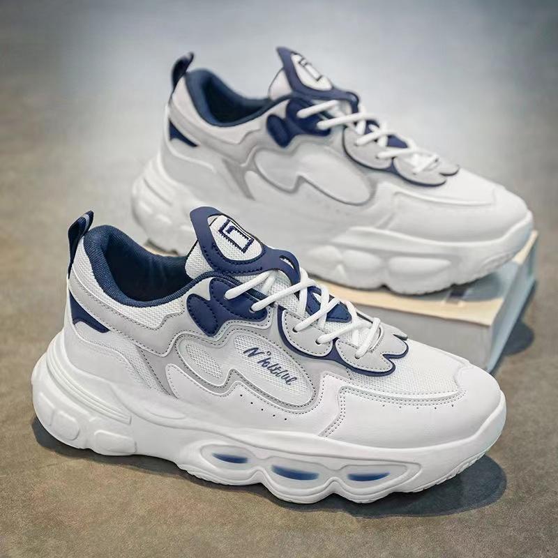 Модные оригинальные дизайнерские модные мужские кроссовки, увеличивающие рост, повседневные кроссовки в стиле ретро, модная спортивная обувь на платформе, мужская массивная обувь